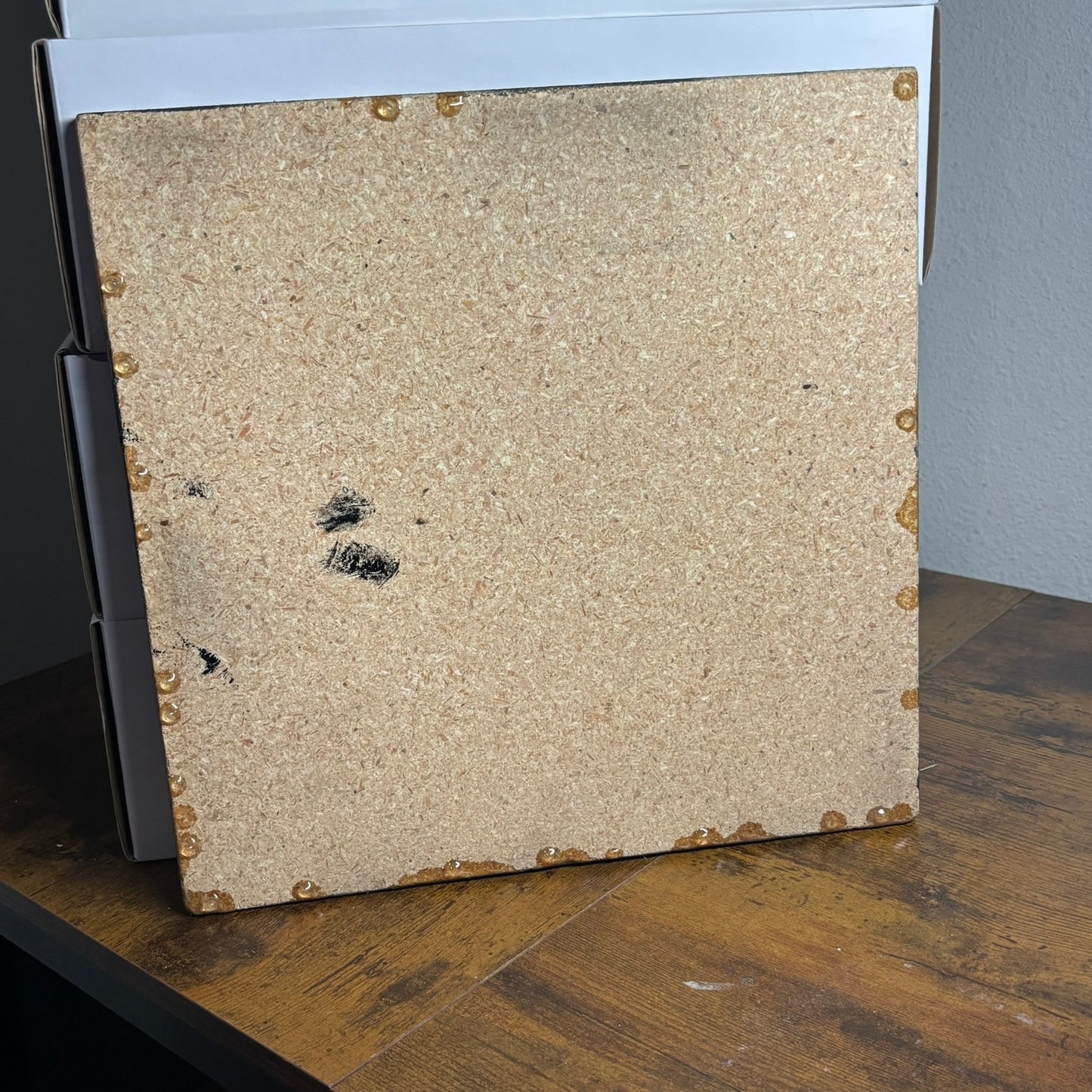 Vintage Mystic Flower - Resin Coated Chess Board