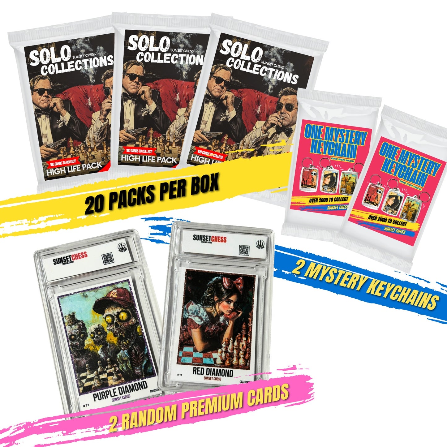 High Life Collection - Jumbo Box Pack - Chess Trading Cards