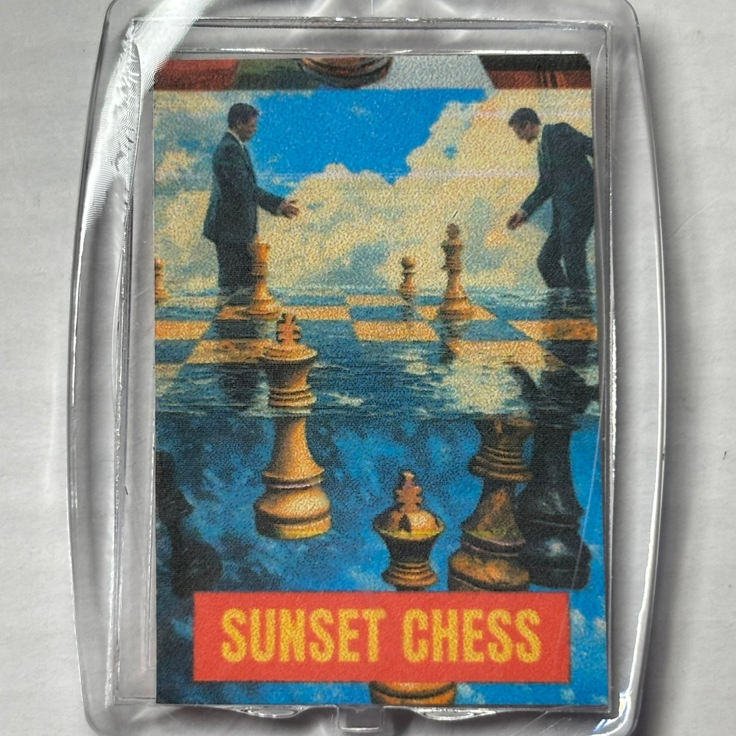 On The Waters - Chess  Photo Keychain