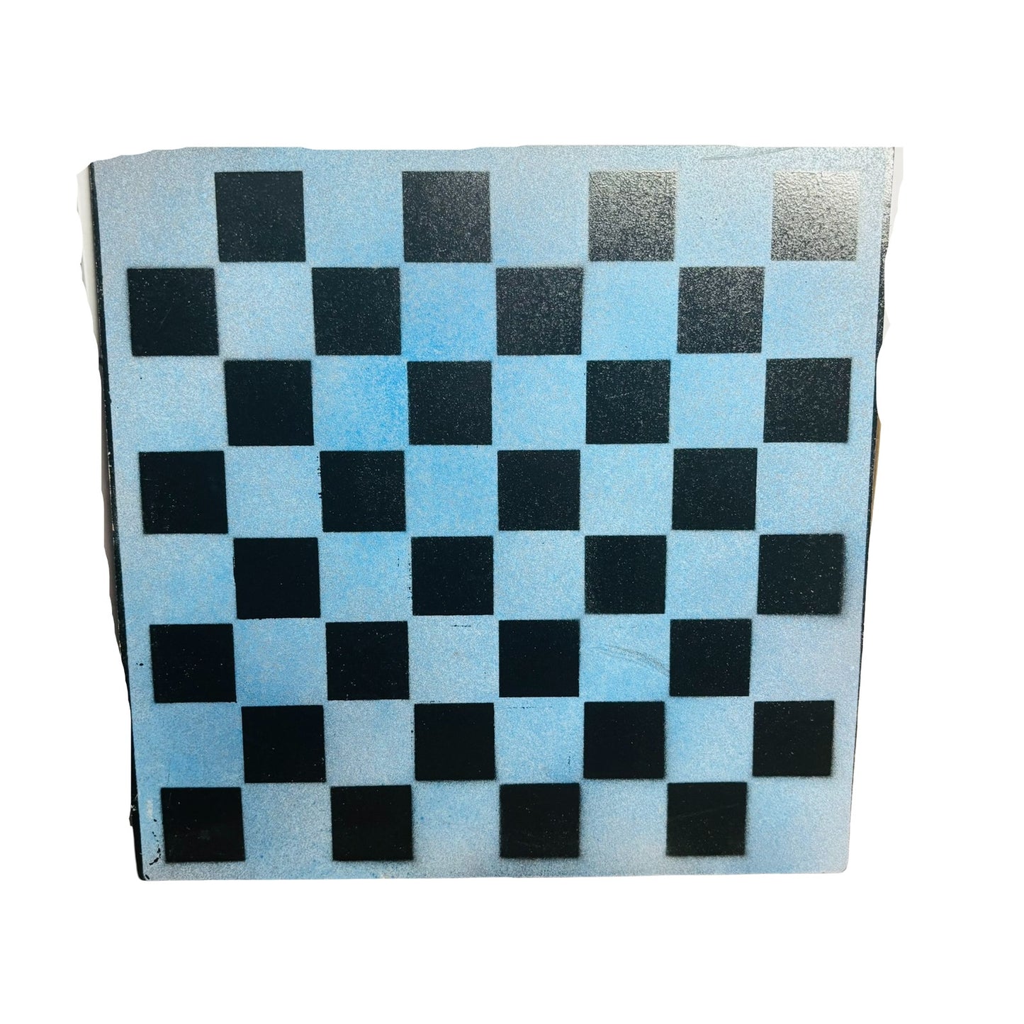 Blue Sky - Painted Chess Board