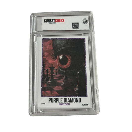 Purple Diamond Collection 1 - Premium Trading Card