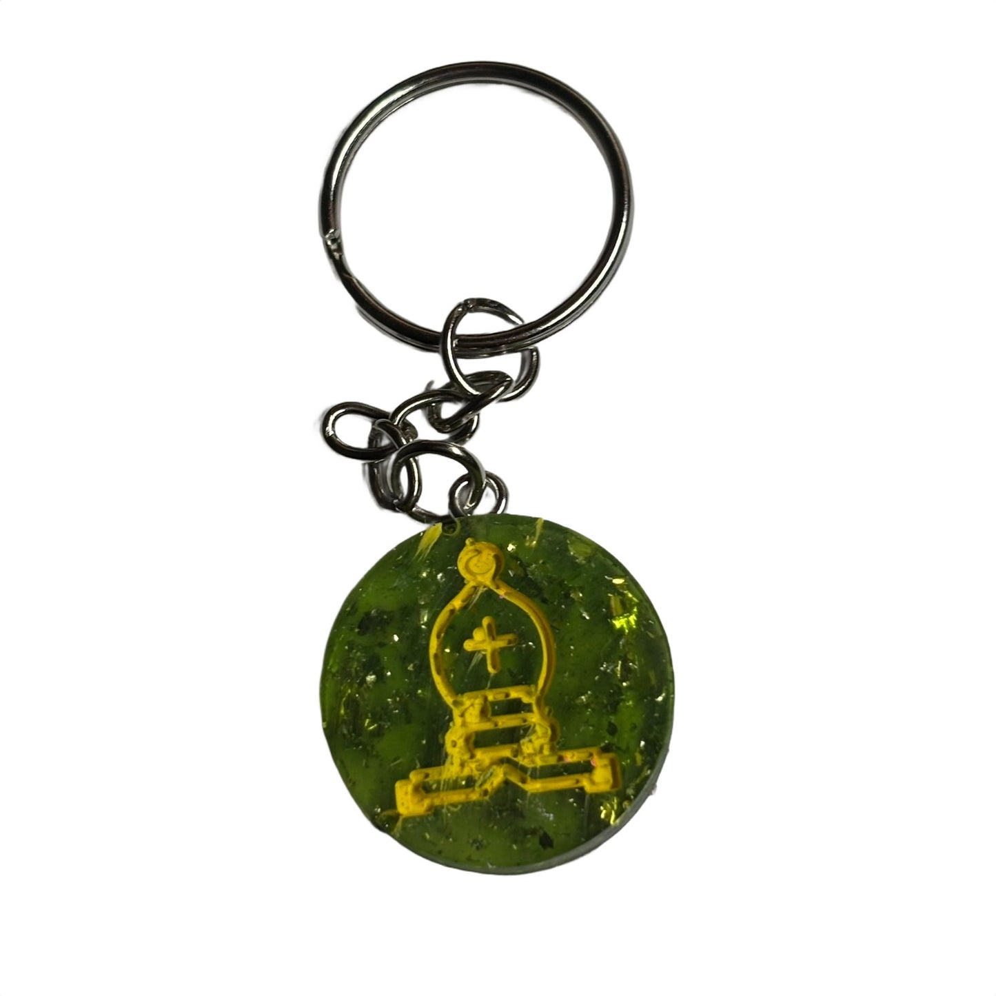 Prestigious Bishop - Handmade Resin Keychain - Flat Edition