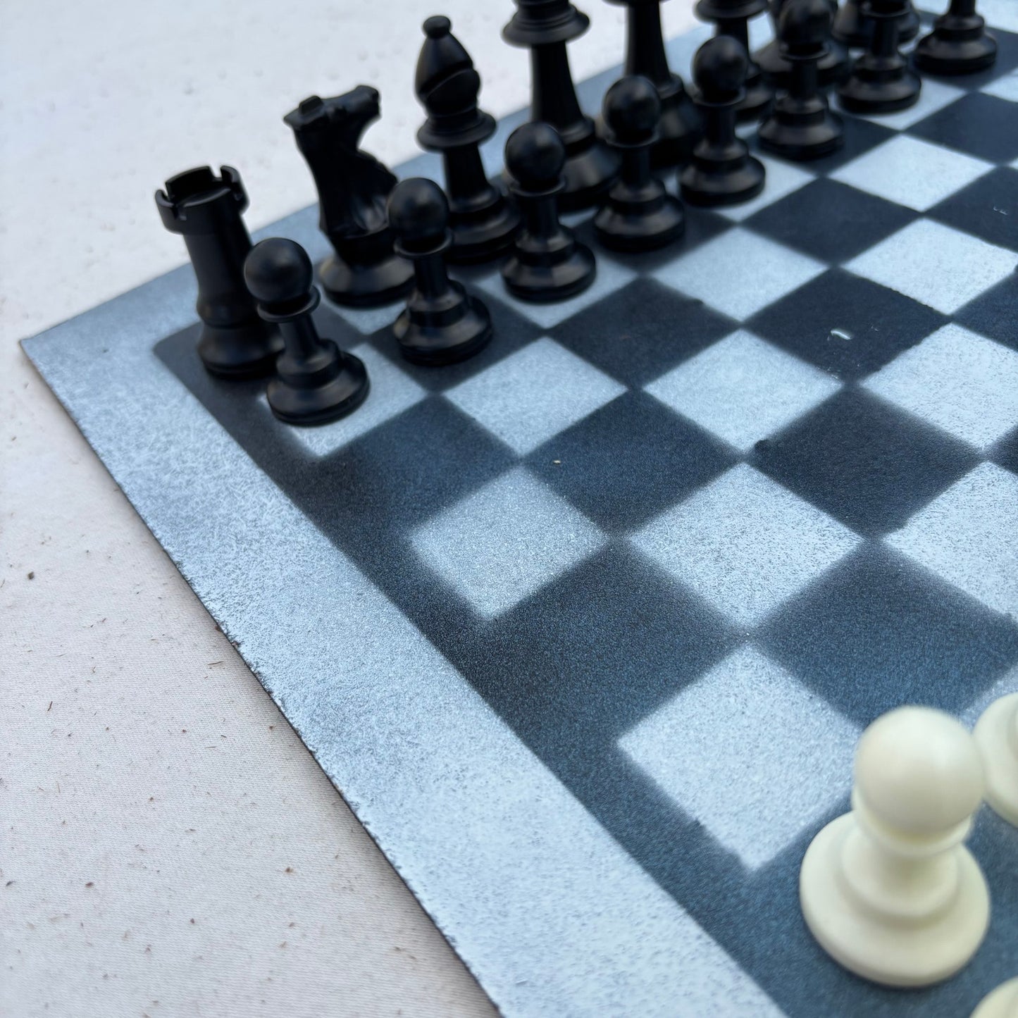 Gray Edition - Painted Chess Set