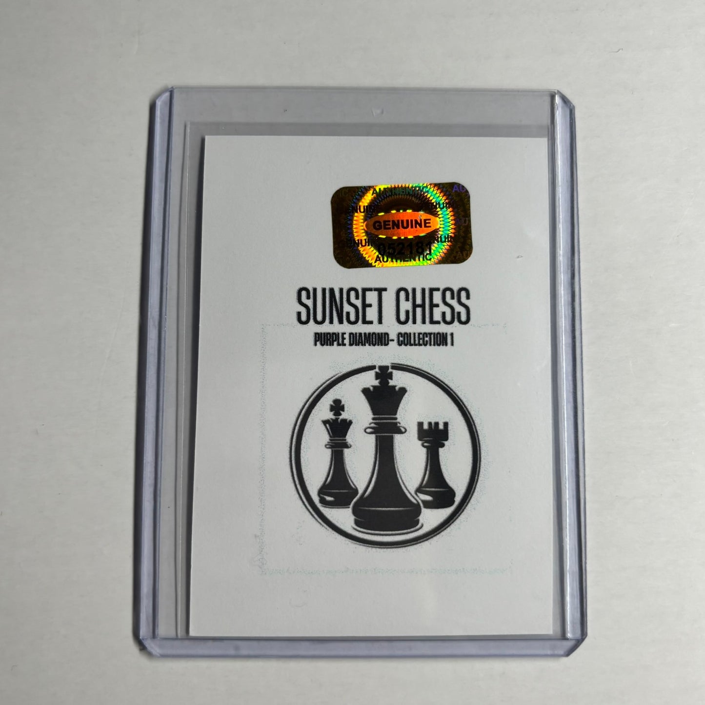 Purple Diamond Collection 1 - Trading Card