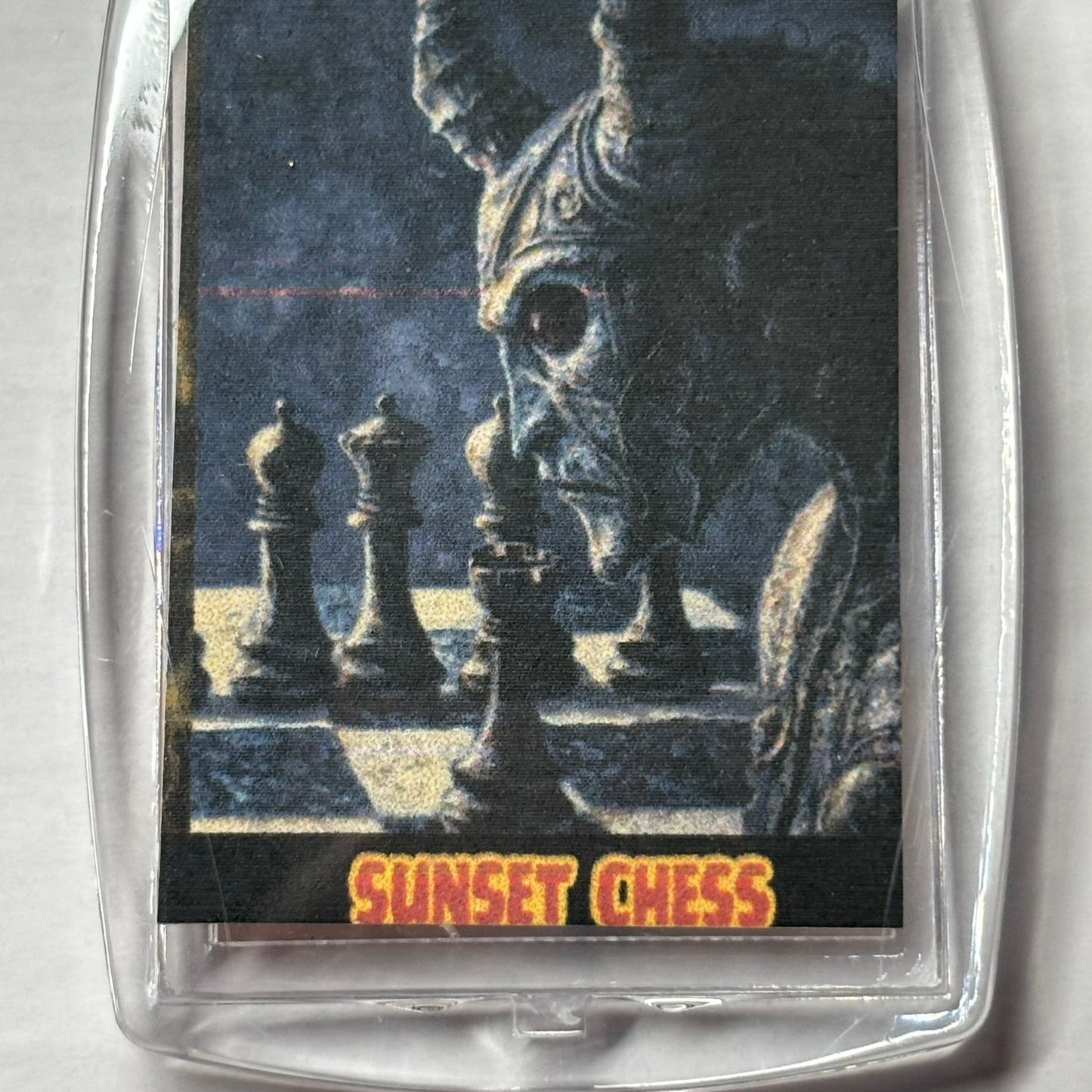 Dark Queen - Chess  Photo Keychain