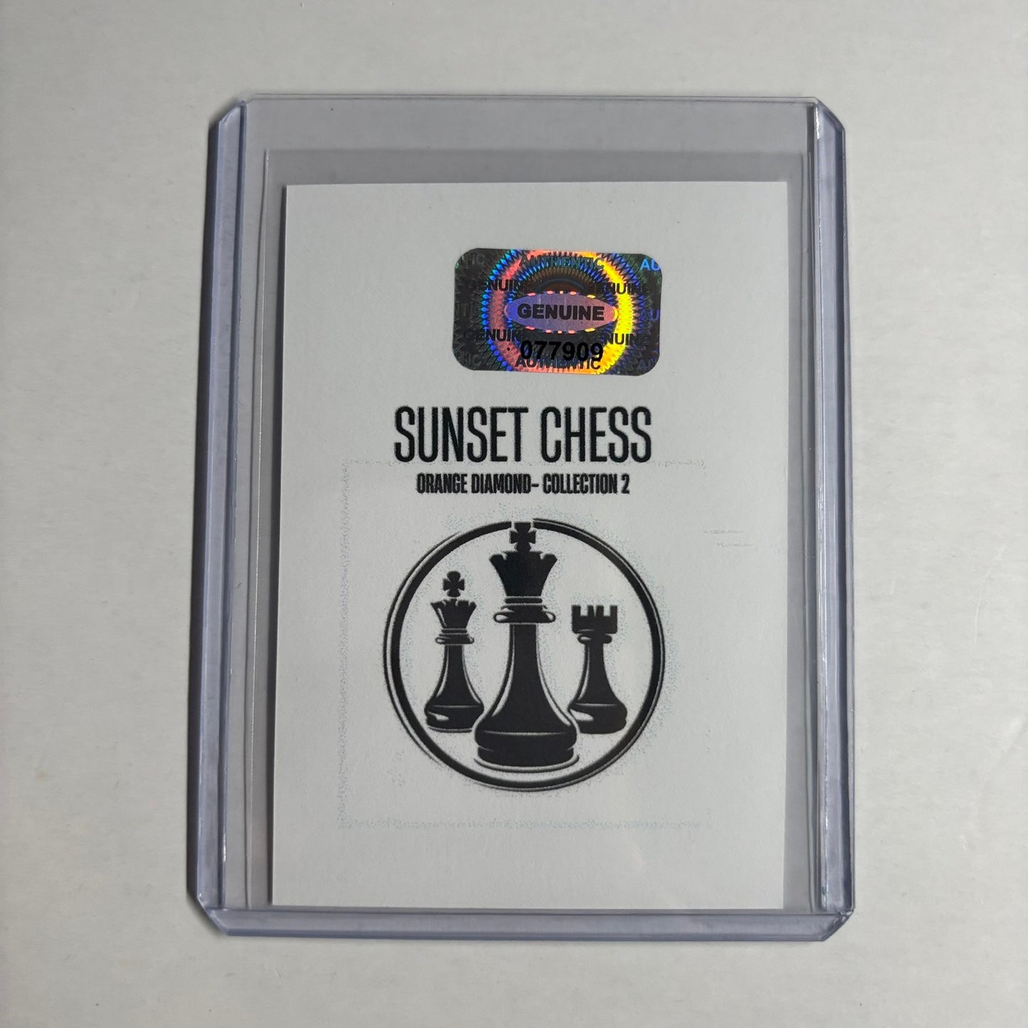 Orange Diamond Collection 2 - Trading Card