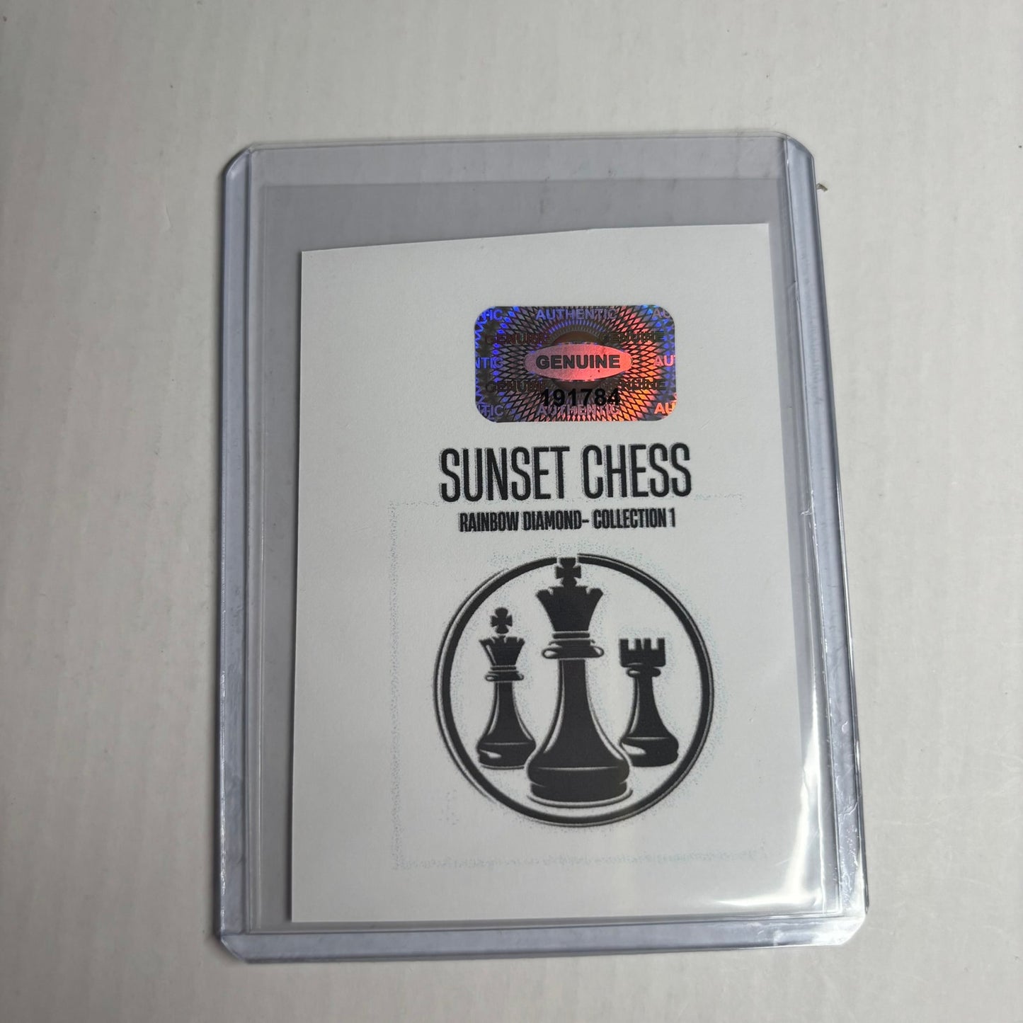 Rainbow Diamond Collection 1 Card