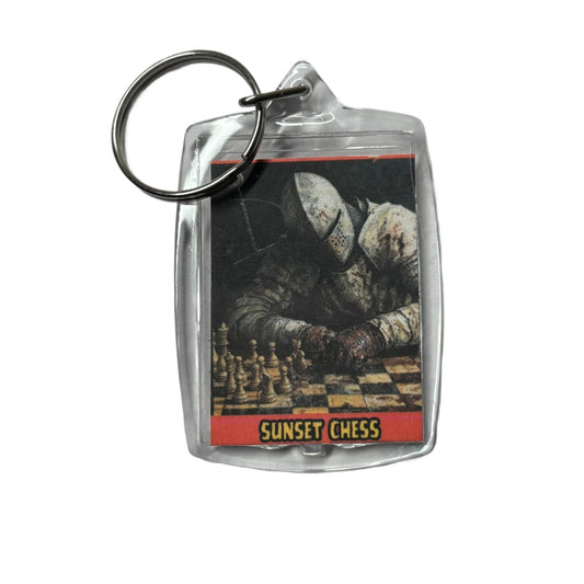 Wounded Warrior - Chess  Photo Keychain