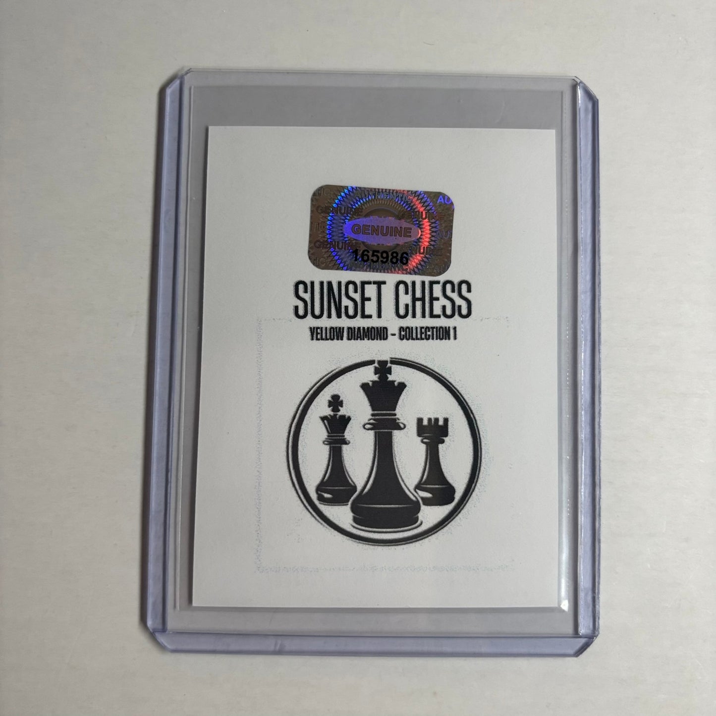Yellow Diamond Collection 1 - Trading Card