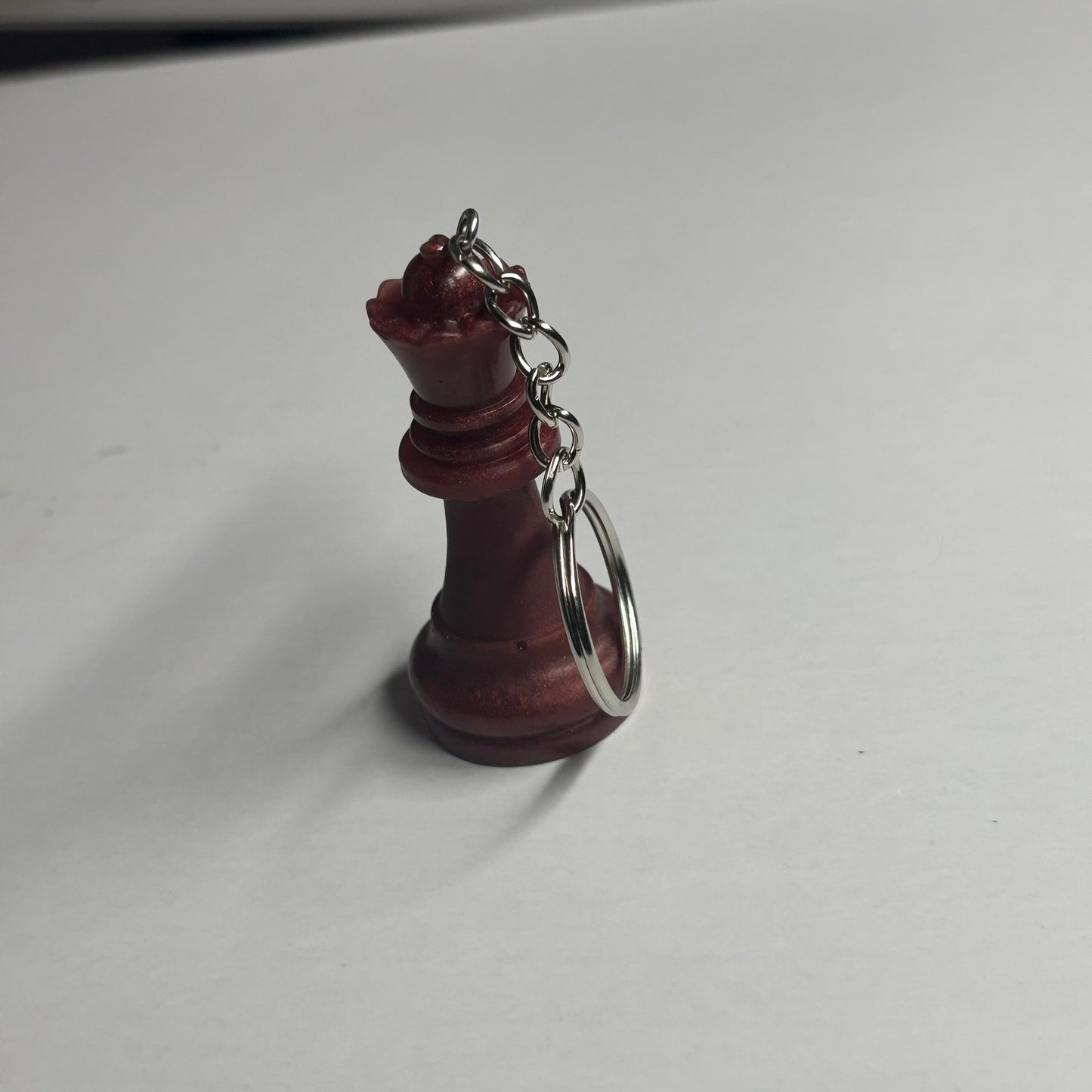 Bronze Red Queen - Handmade Resin Keychain