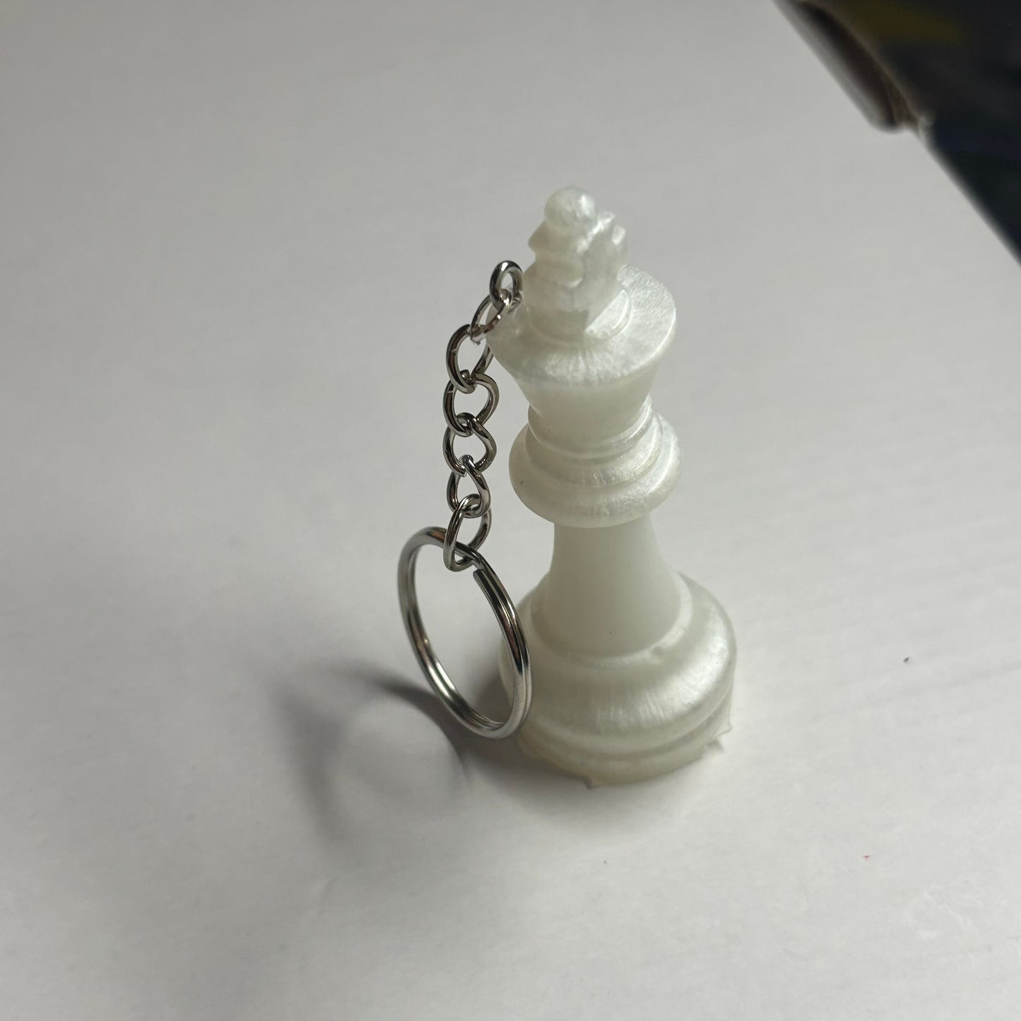 White King - Handmade Resin Keychain