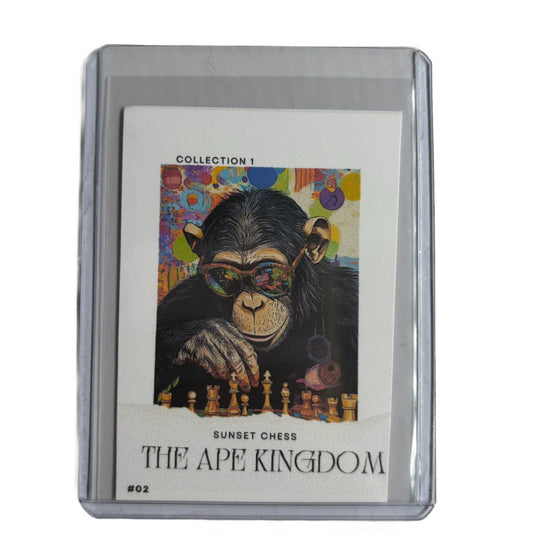 The Ape Kingdom Collection 1 Card #02 - Scrapbook Trading Card