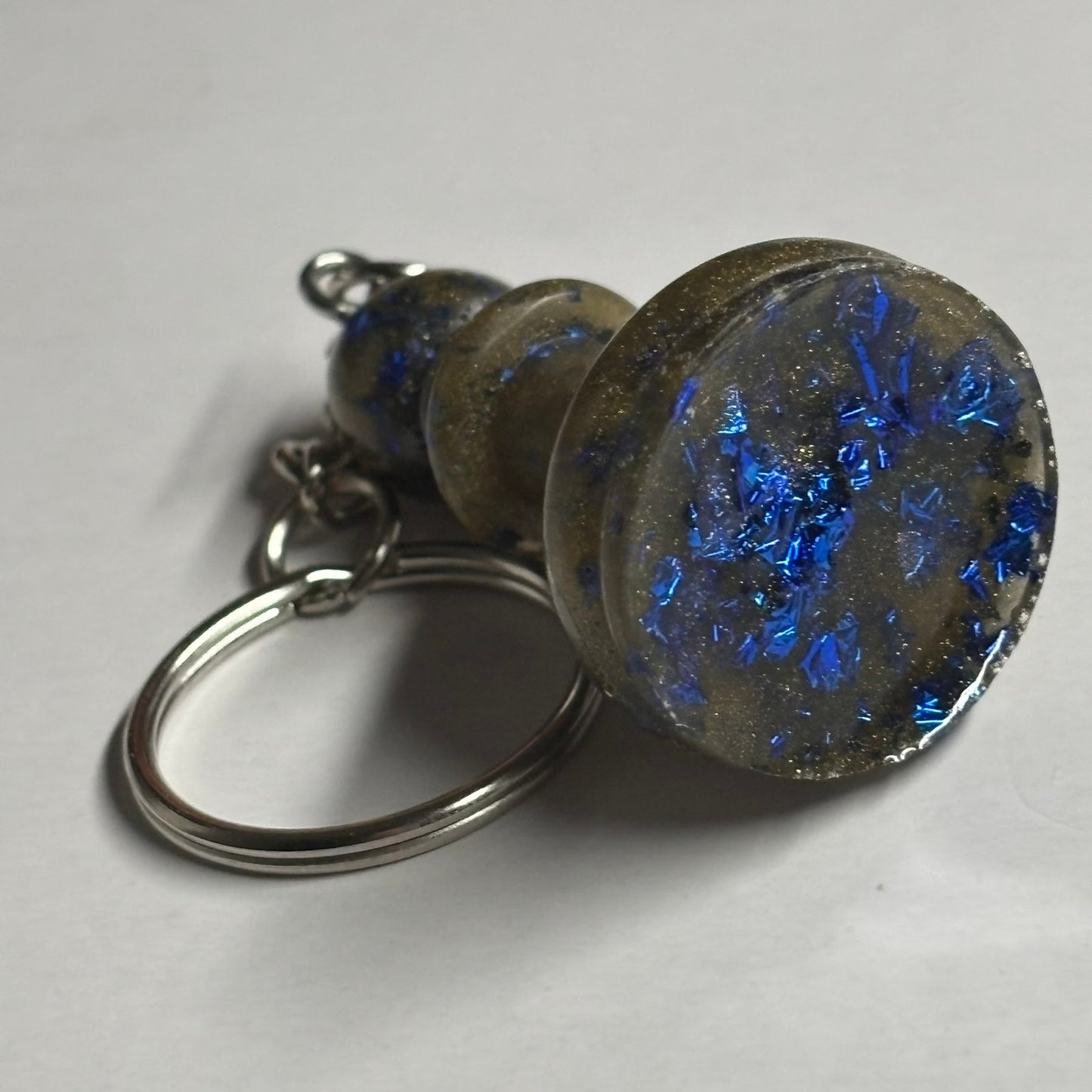 Army Green Deluxe Bishop - Handmade Resin Keychain