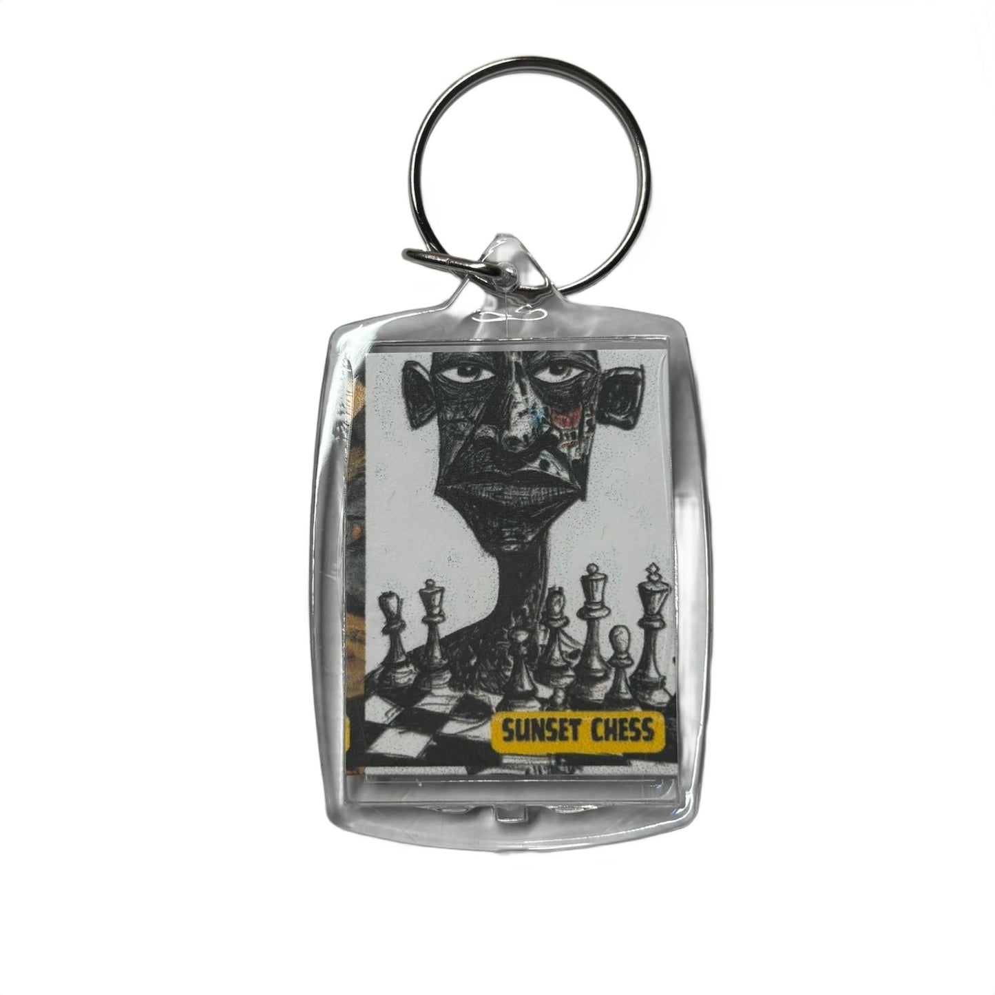 Simple Man - Chess  Photo Keychain