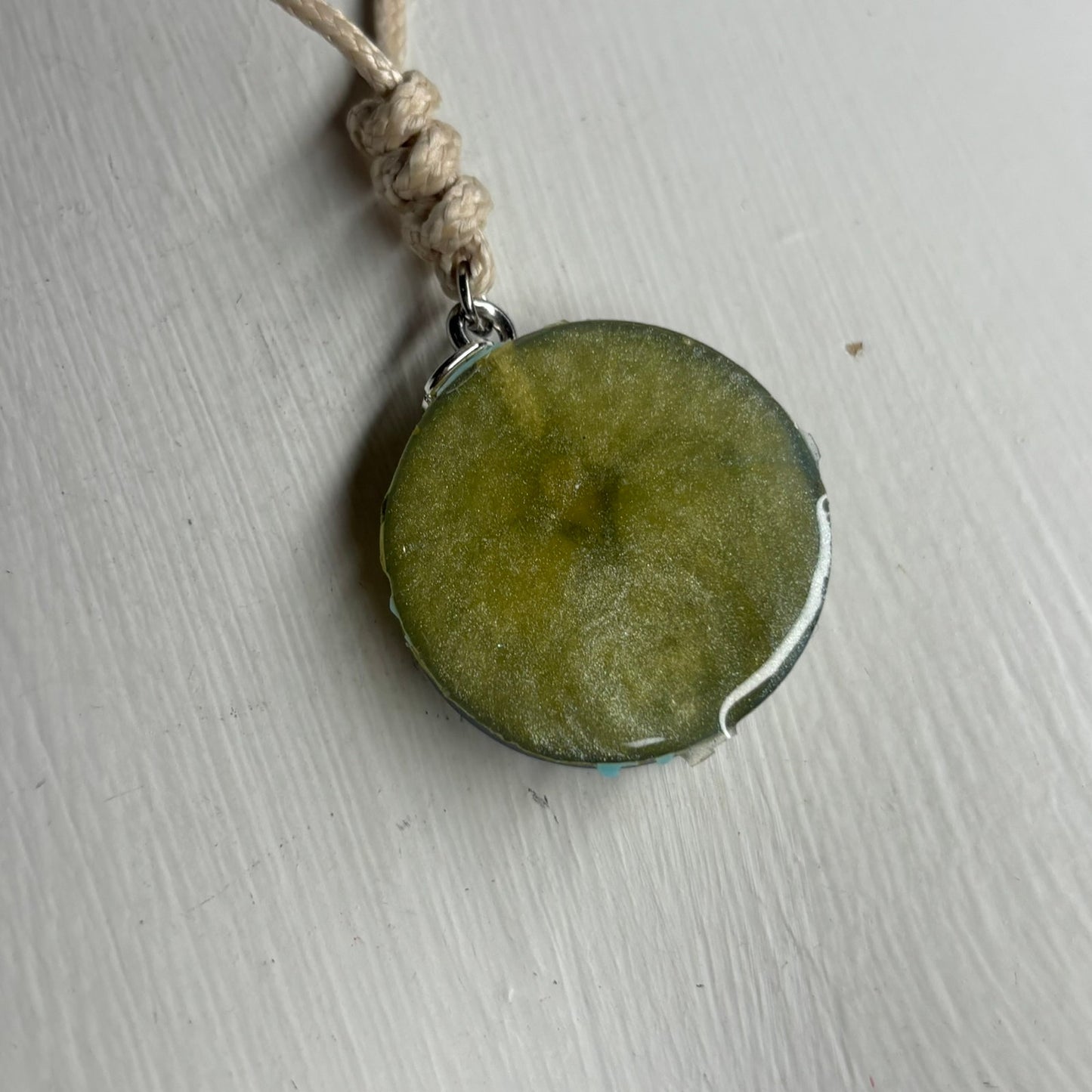 Vintage Classy King - Handmade Resin Chess Necklace