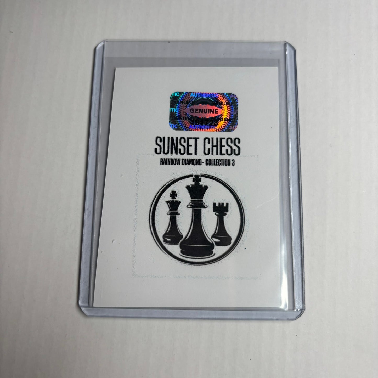 Rainbow Diamond Collection 3 Card #44 - Scrapbook Trading Card
