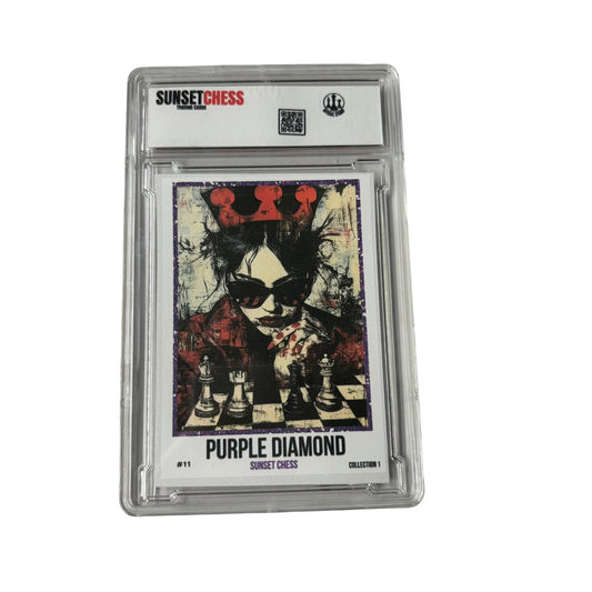 Purple Diamond Collection 1 - Premium Trading Card