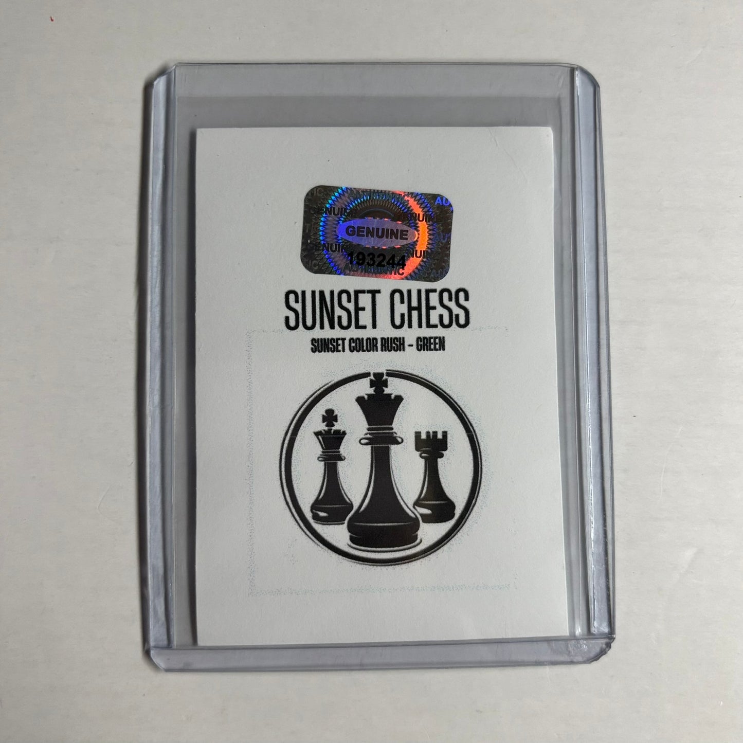 Green Collection - Trading Card