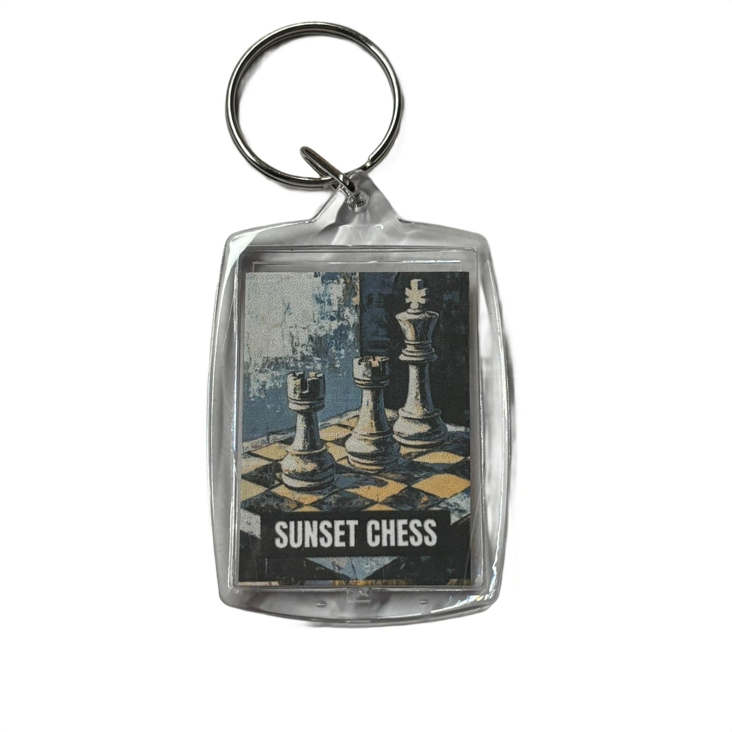 Shadow Chess - Chess  Photo Keychain