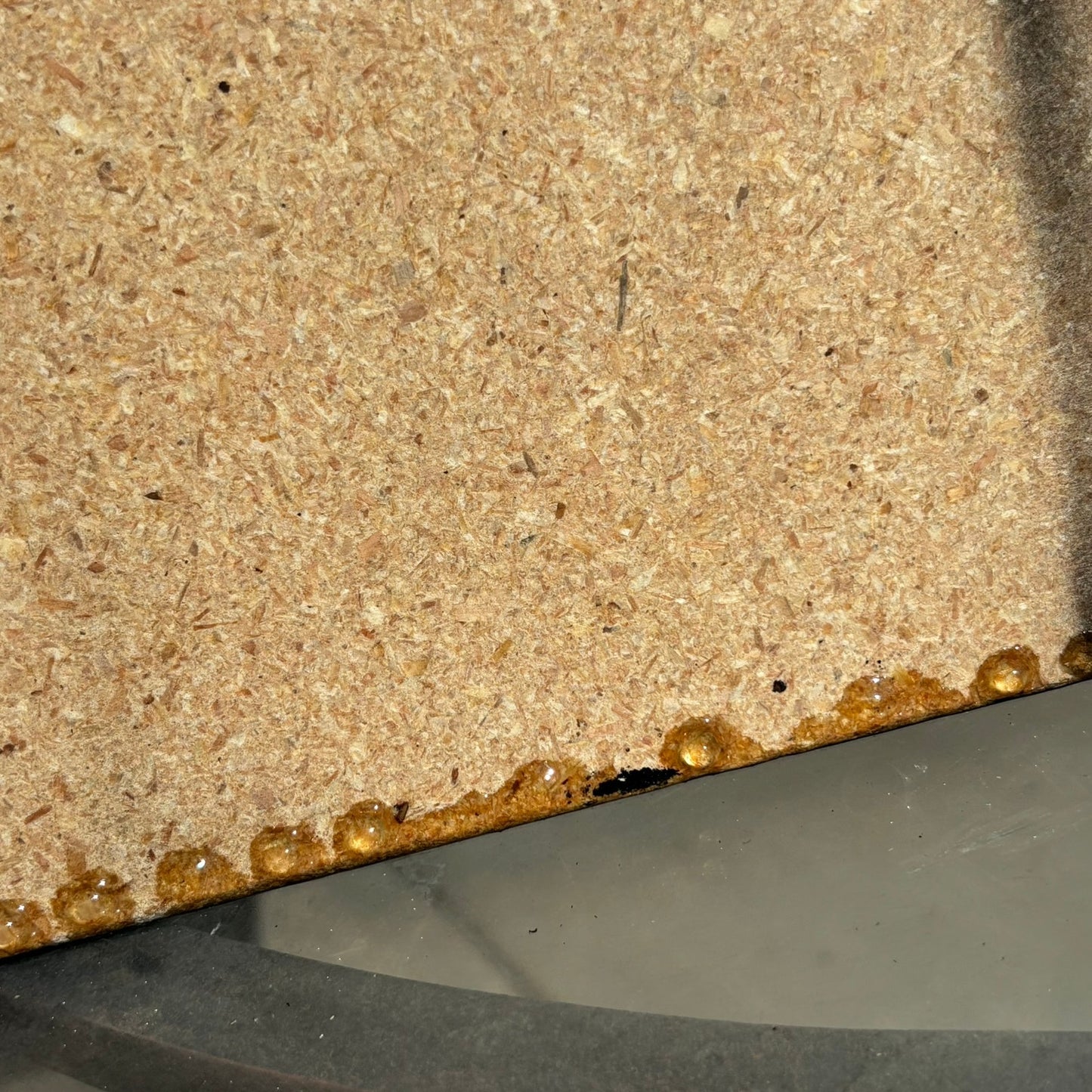 Simple Yellow - Resin Coated Chess Board