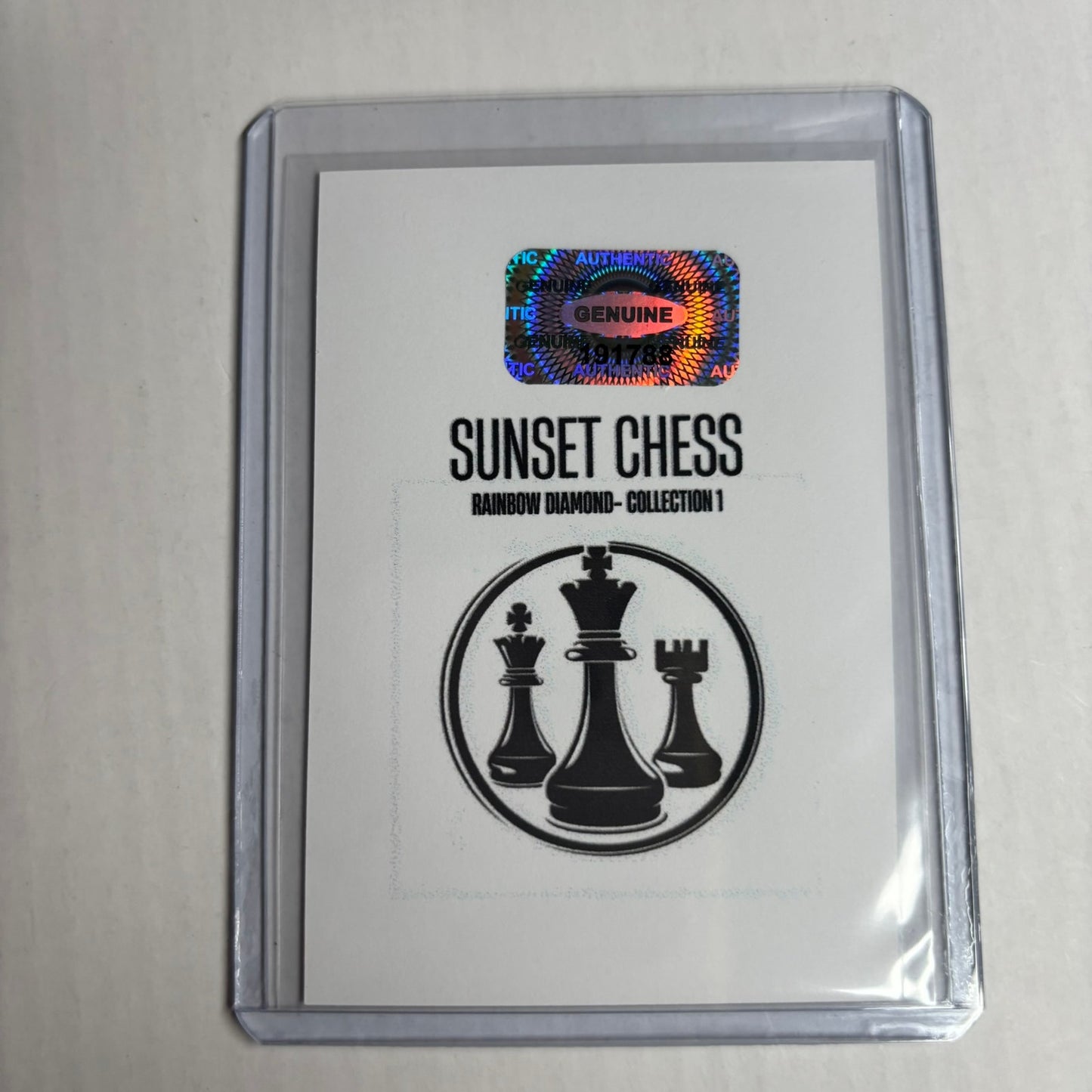 Rainbow Diamond Collection 1 Card