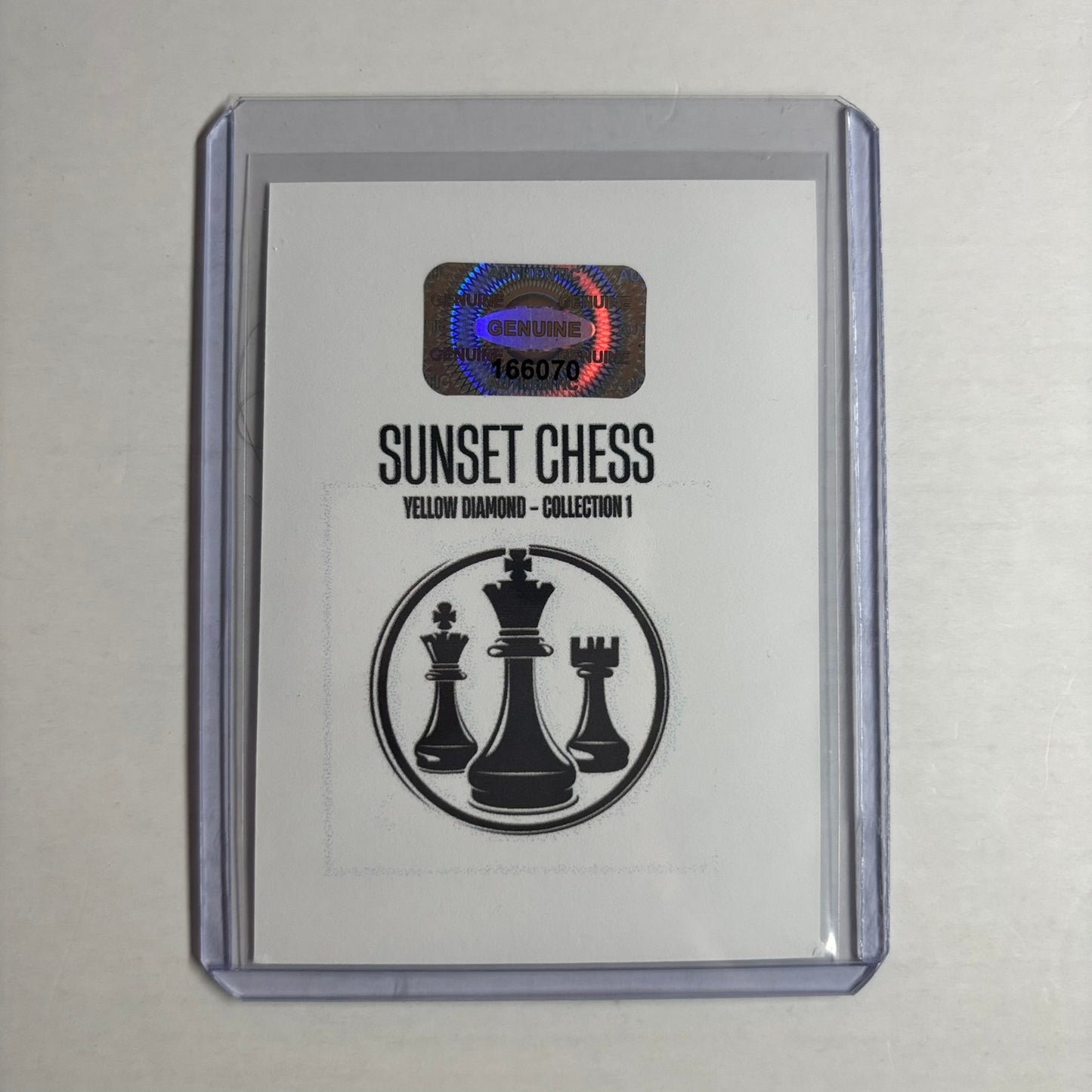Yellow Diamond Collection 1 - Trading Card