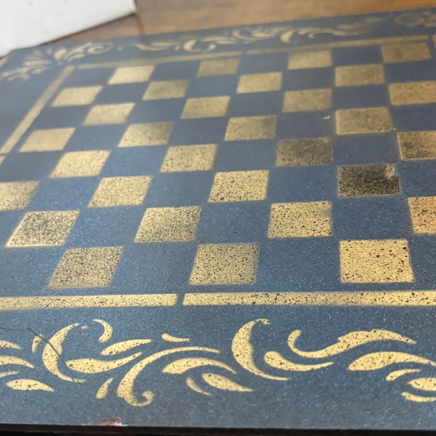 Simple Gold - Painted Chess Board