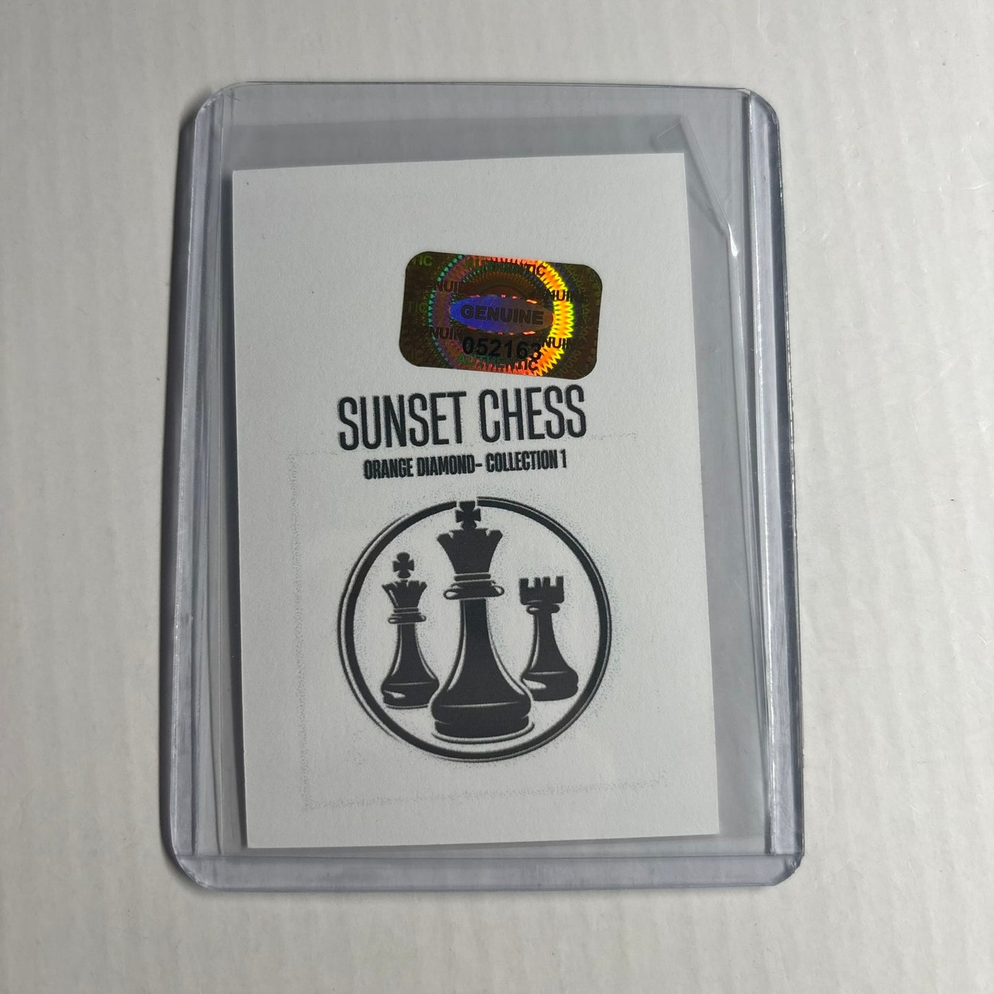 Orange Diamond Collection 1 - Trading Card