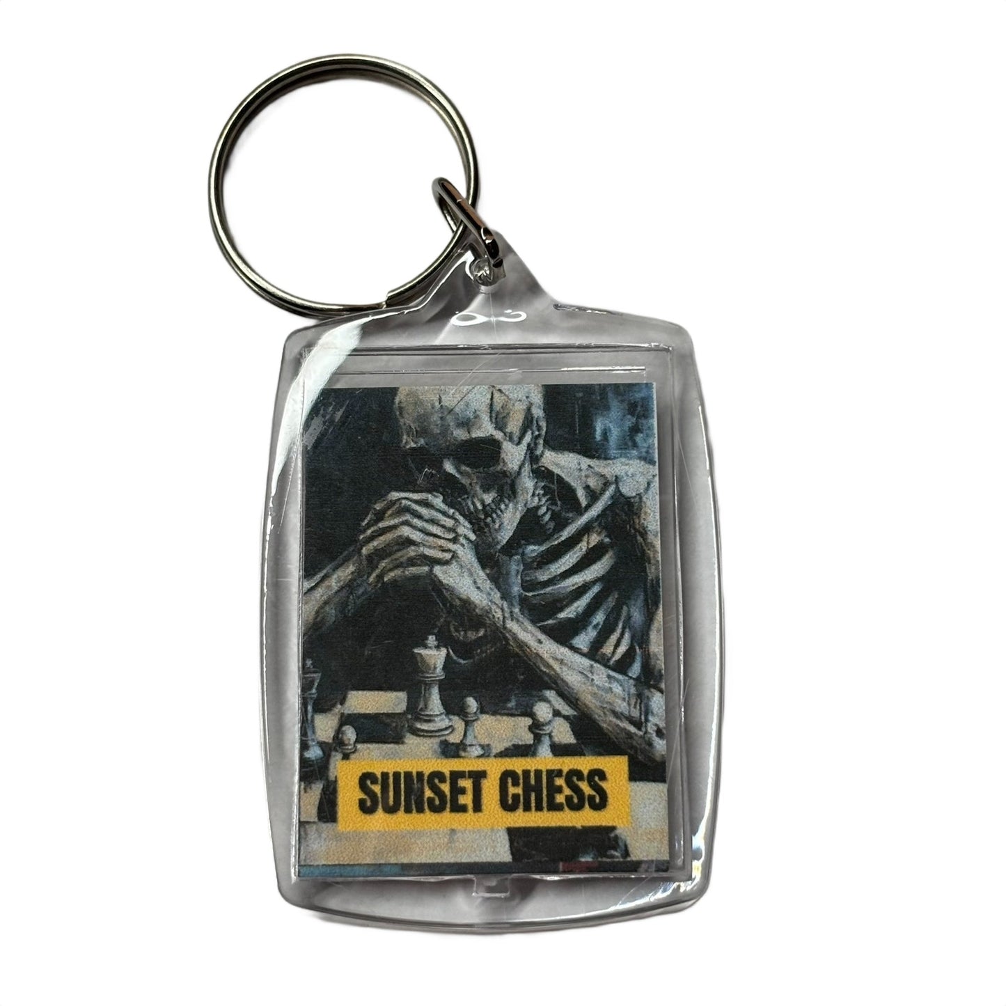 Take Your Time - Chess  Photo Keychain