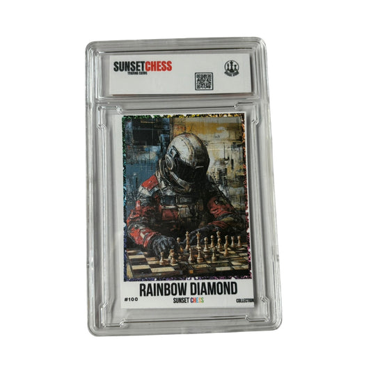 Rainbow Diamond Card #100 - Premium Trading Card