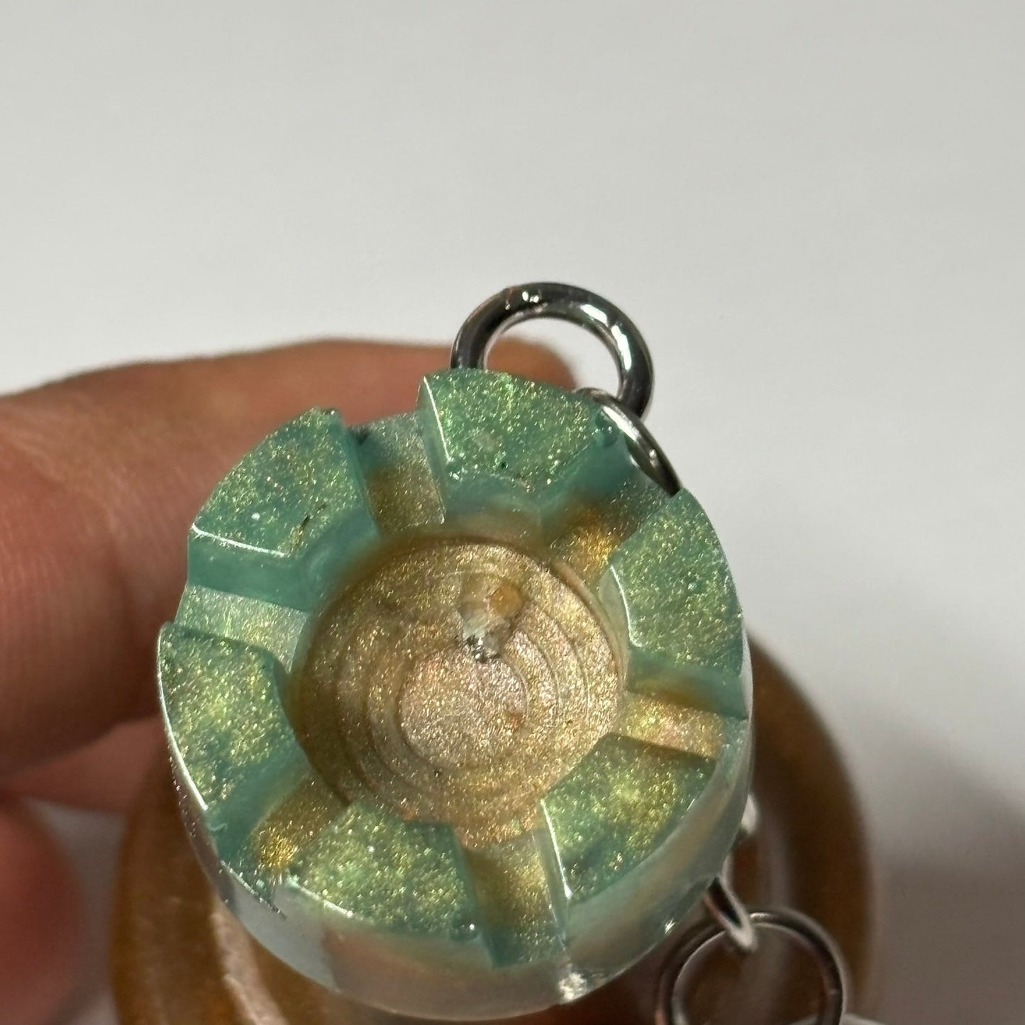 Classic Mixed Rook - Handmade Resin Keychain - Large Edition
