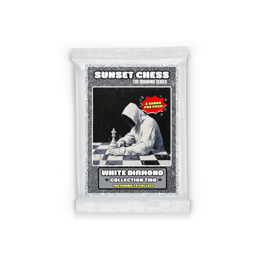 White Diamond Part 2 - Sunset Chess Scrapbook Card Pack