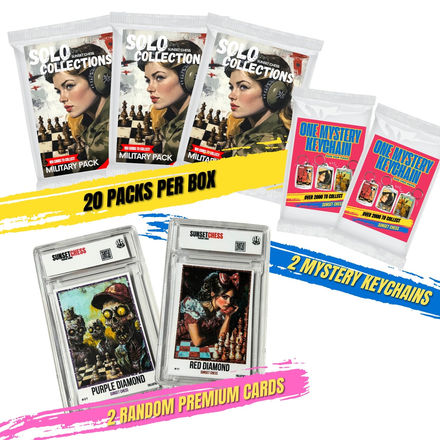 Military Collection - Jumbo Box Pack - Chess Trading Cards