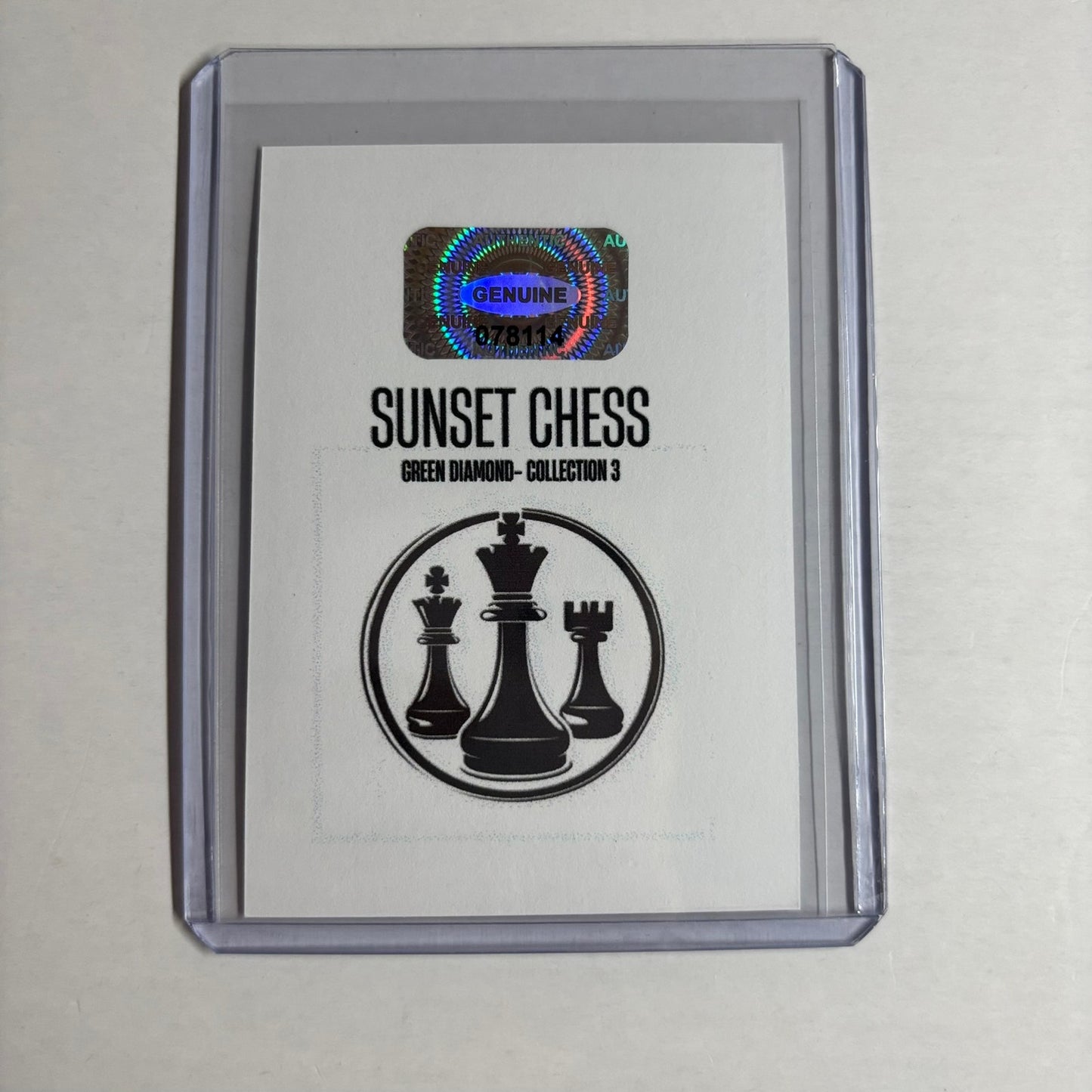 Green Diamond Collection 3 - Trading Card