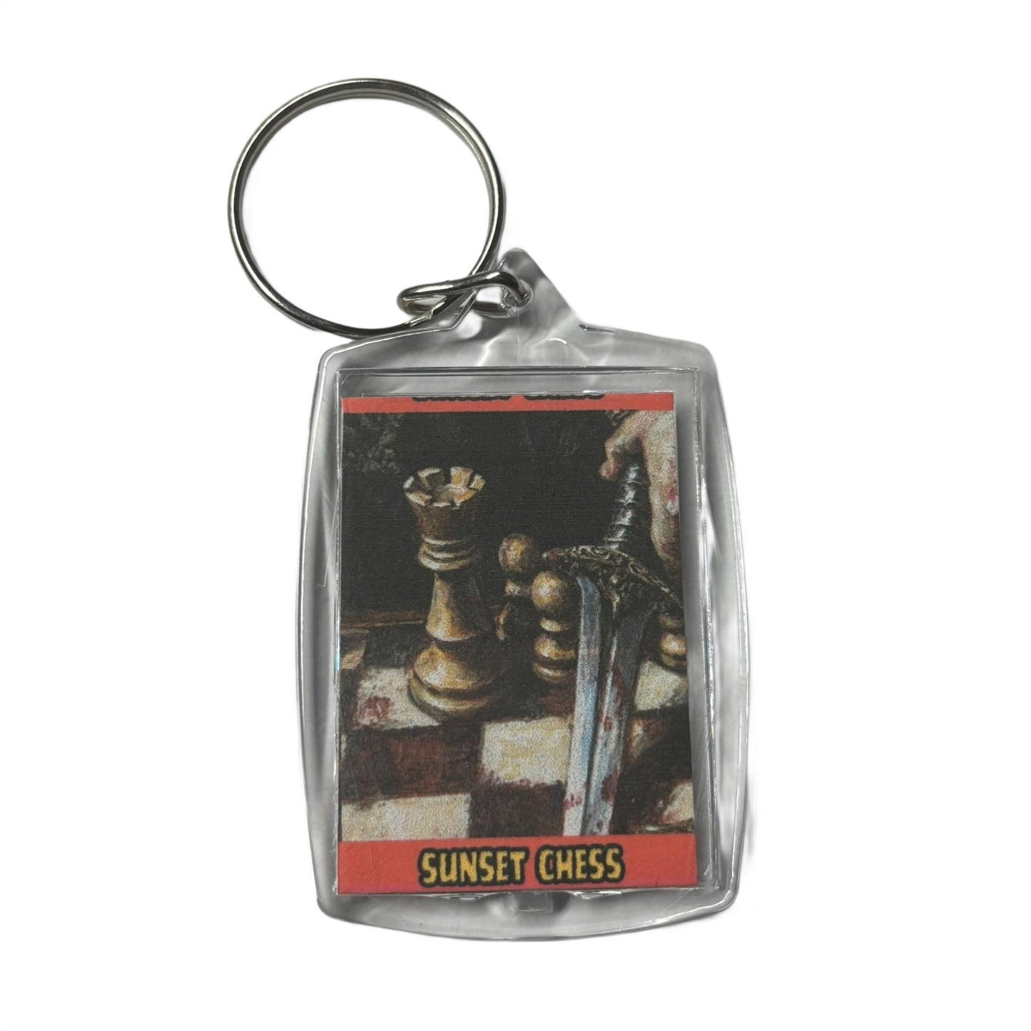 Swordsman - Chess  Photo Keychain