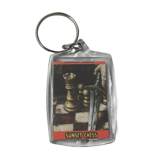 Swordsman - Chess  Photo Keychain