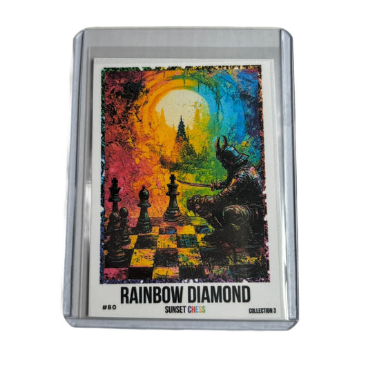 Rainbow Diamond Collection 3 Card #80 - Scrapbook Trading Card