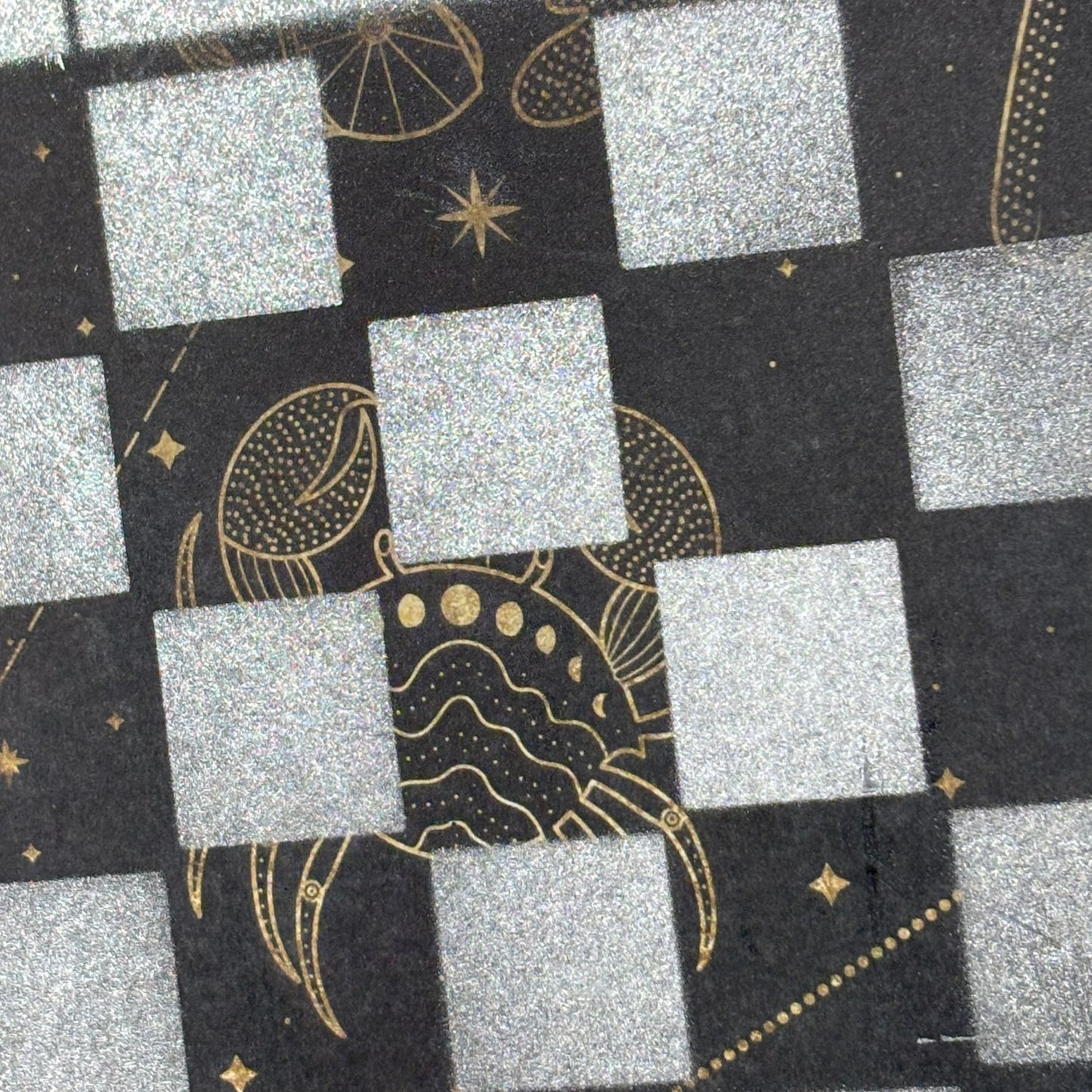 Vintage Chrome - Scrapbook Chess Board