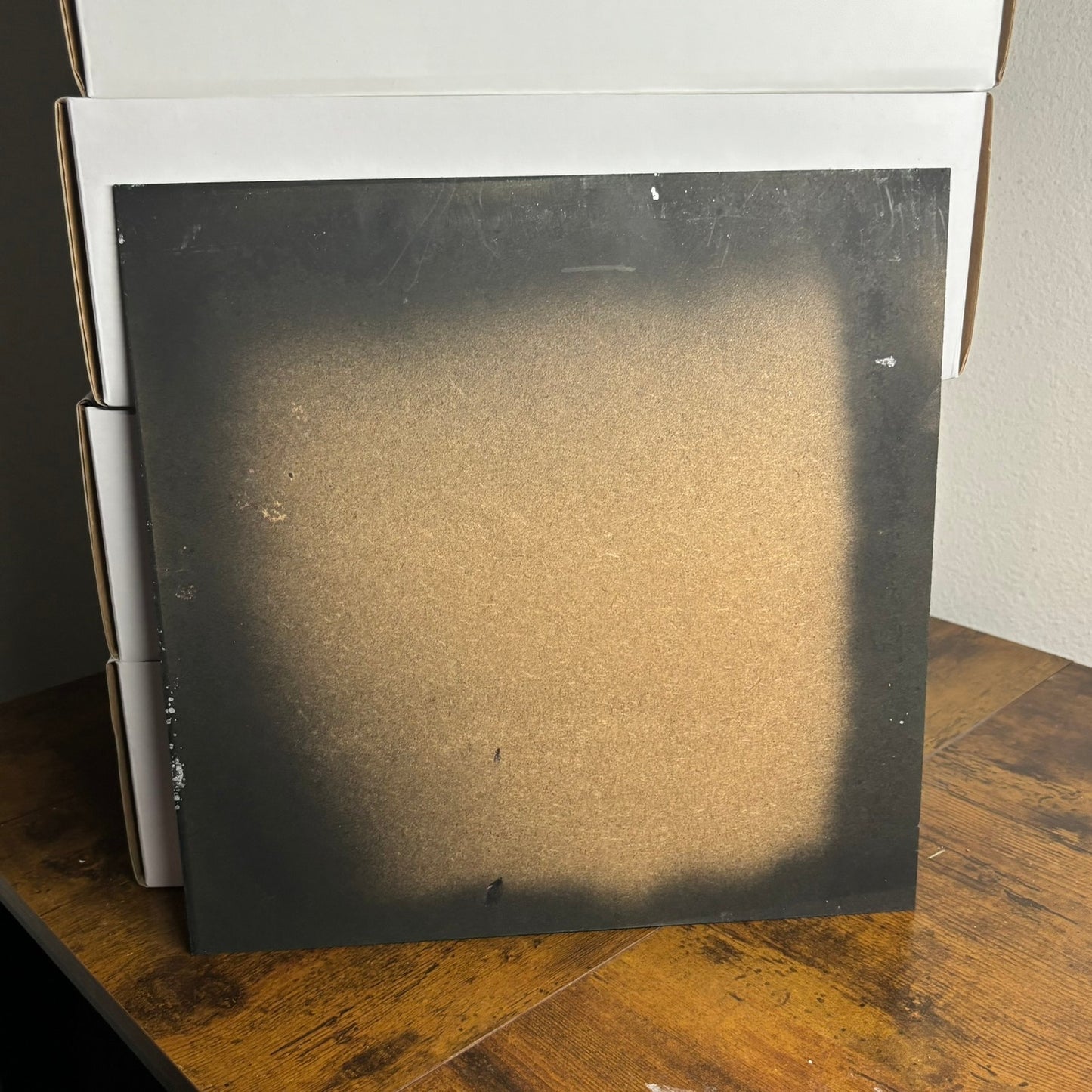 Chrome Green & Black - Painted Chess Board