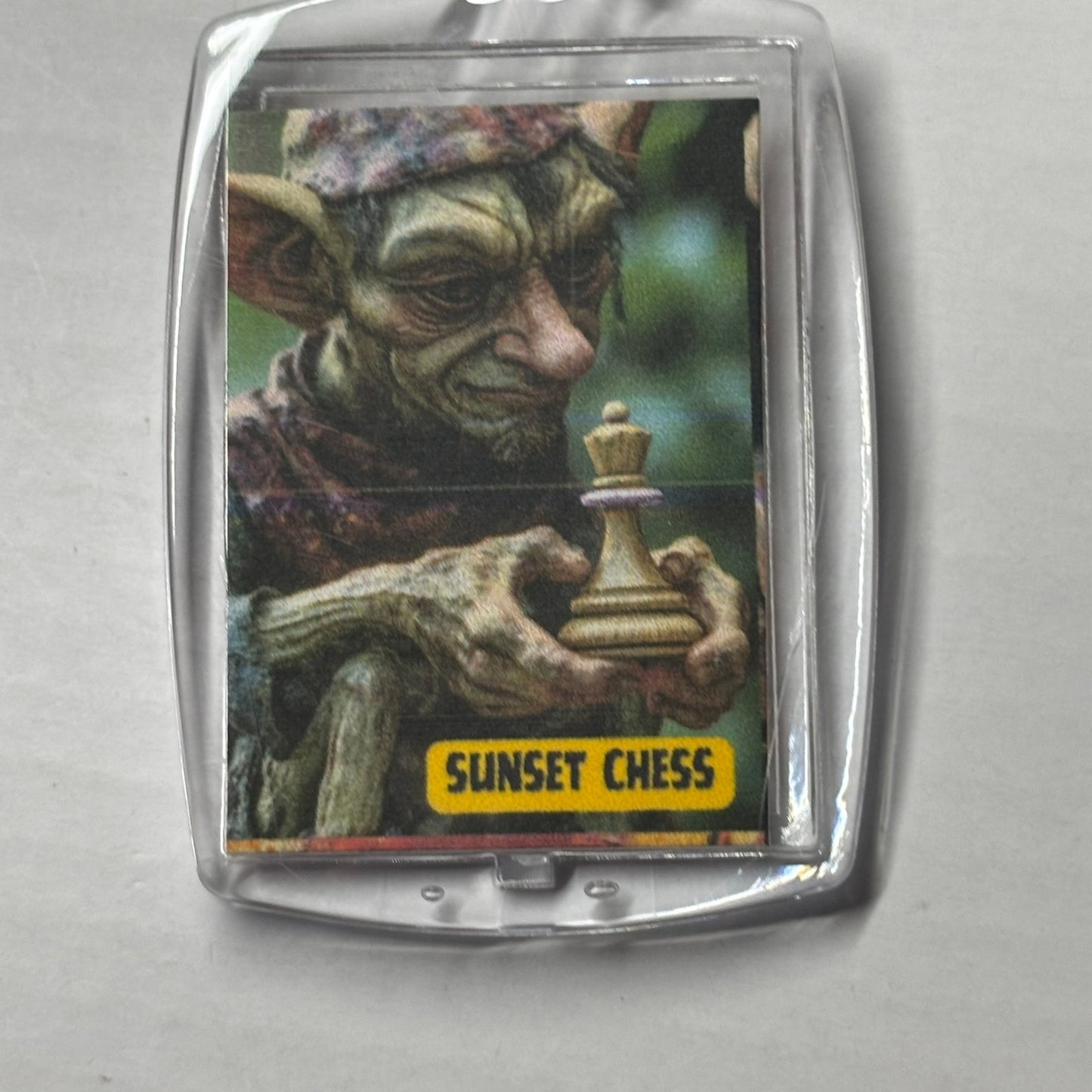 Goblin - Chess  Photo Keychain