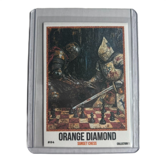 Orange Diamond Collection 1 - Trading Card