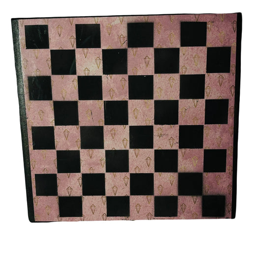 Vintage Pattern - Scrapbook Chess Board