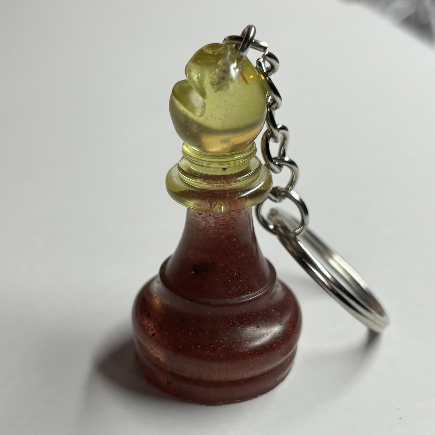 Double Royalty Bishop - Handmade Resin Keychain