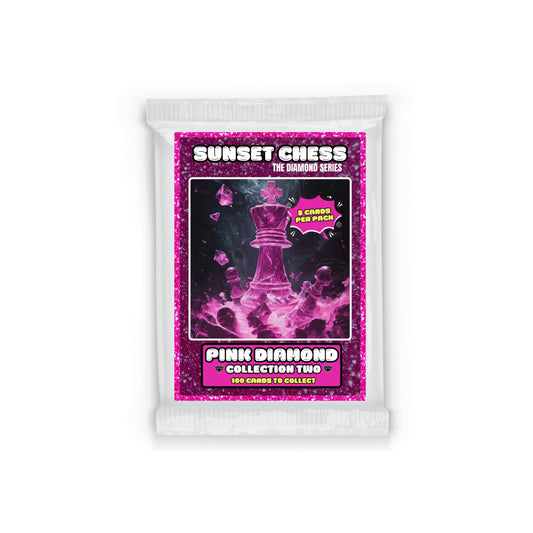 Pink Diamond Part 2 - Sunset Chess Scrapbook Card Pack