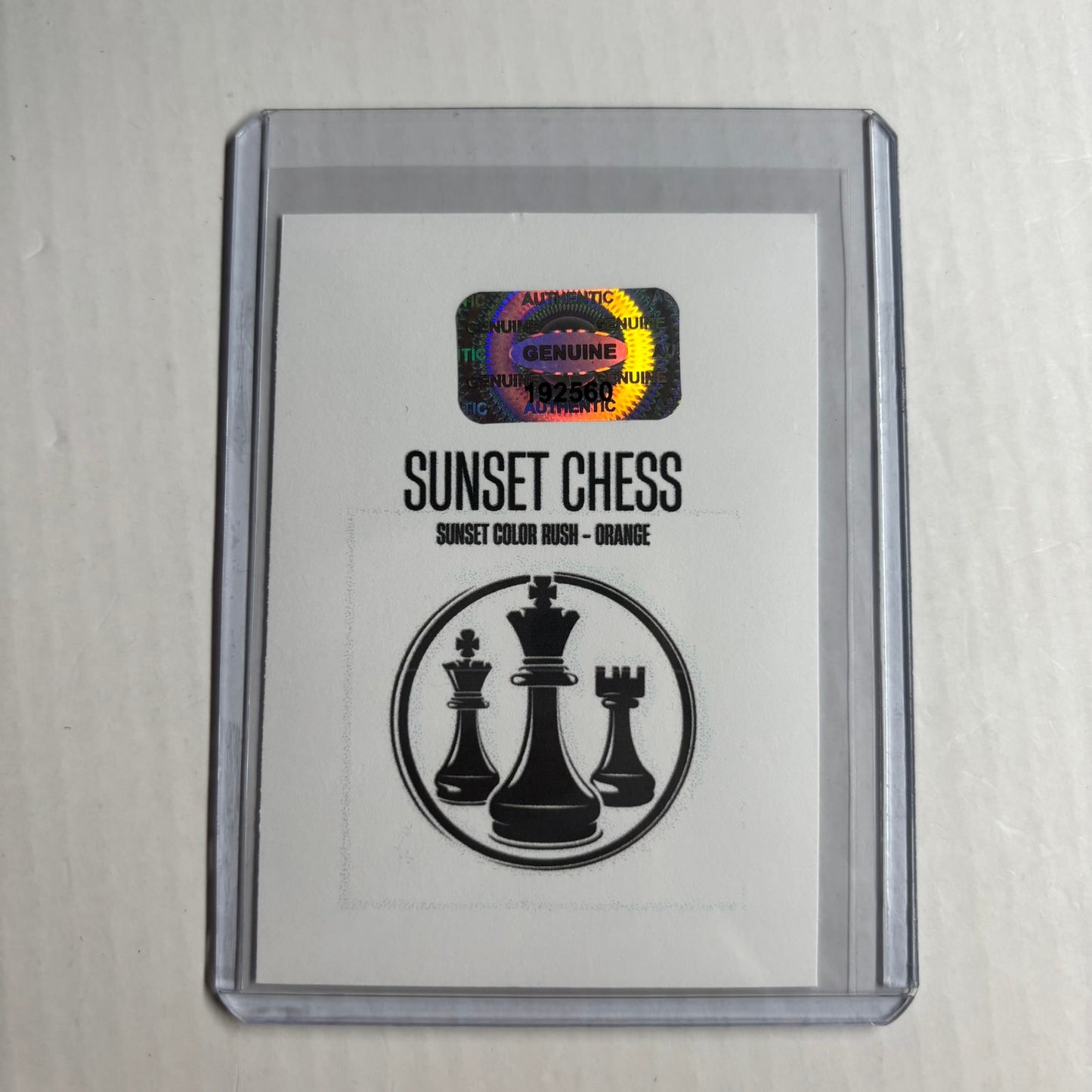 Orange Collection - Trading Card
