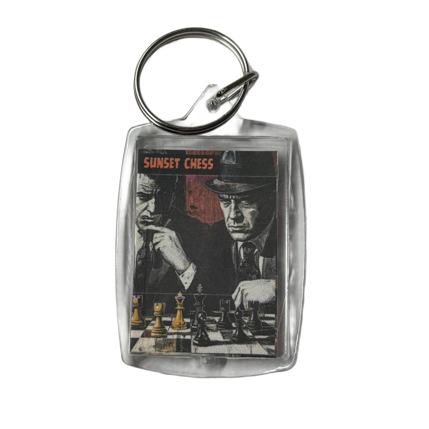 Mafia Games - Chess  Photo Keychain