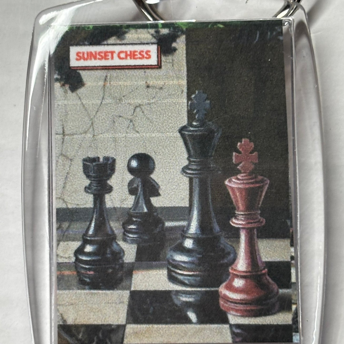 Ball Room - Chess  Photo Keychain
