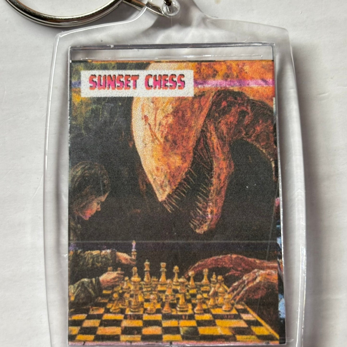 The Creature - Chess  Photo Keychain