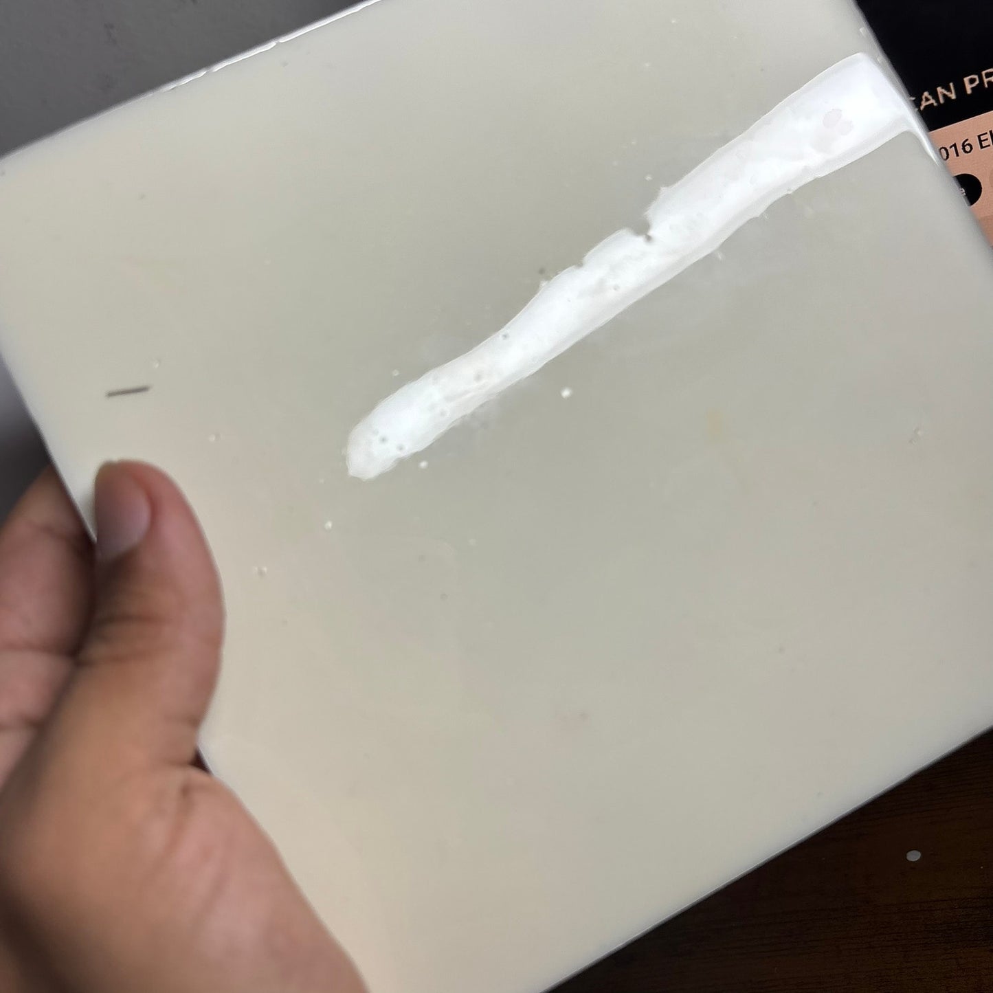 Orange & White - Resin Chess Board