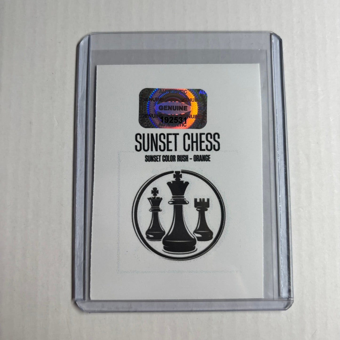 Orange Collection - Trading Card